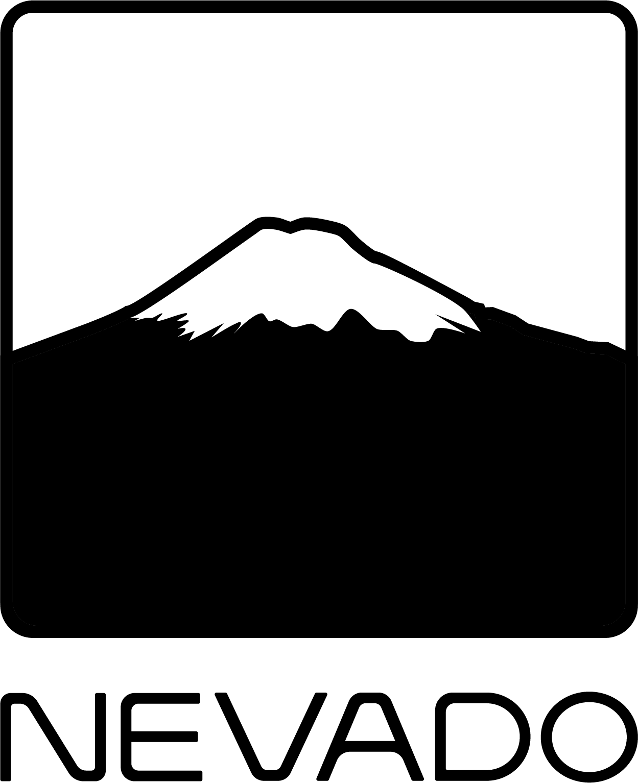 Nevado_icon_logo_black